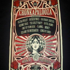 Cronkapalooza Logo Design & Custom Printed T-Shirt