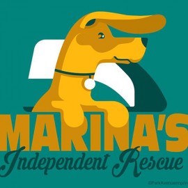 Marina's Independent Rescue Custom Logo Design